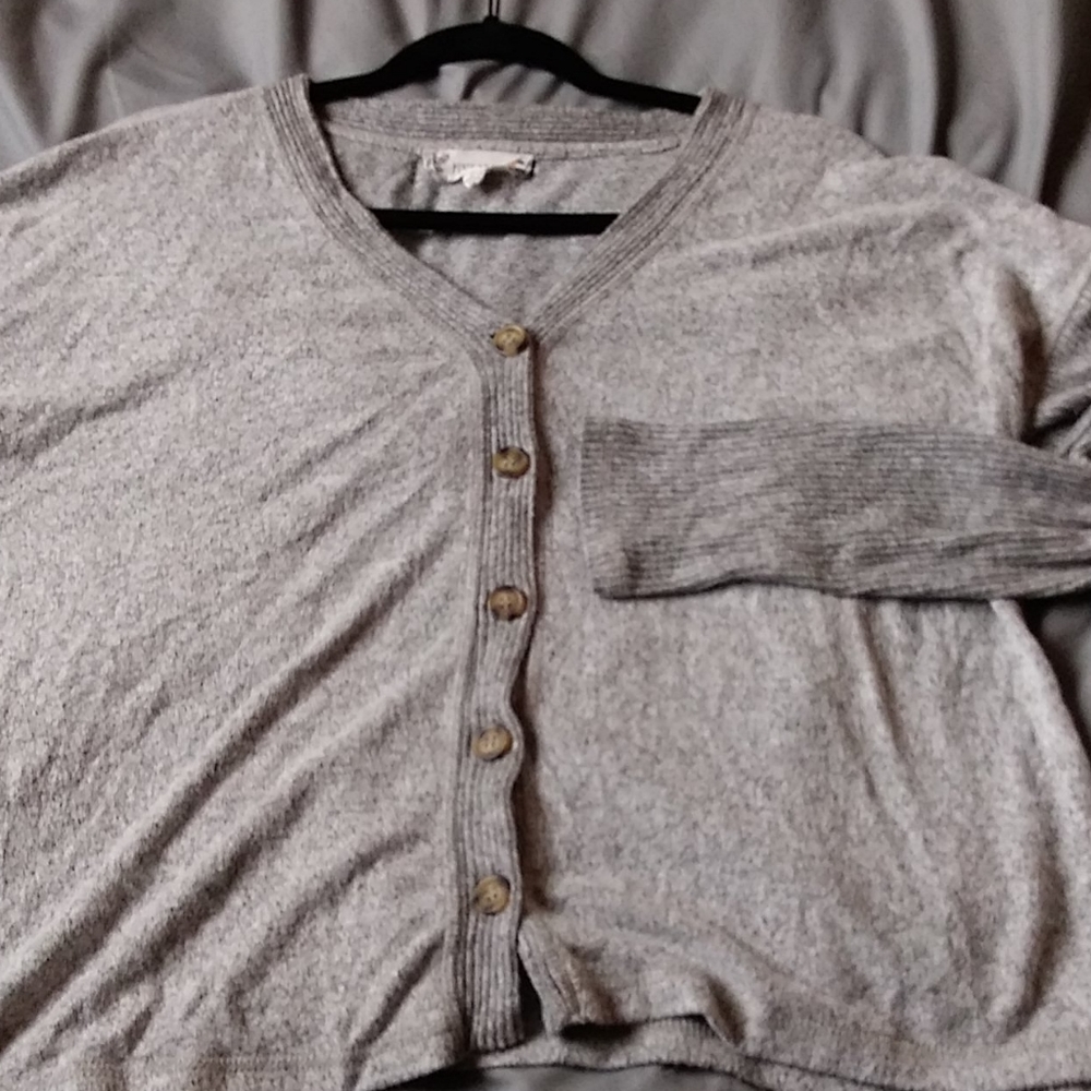 Grey Cardigan